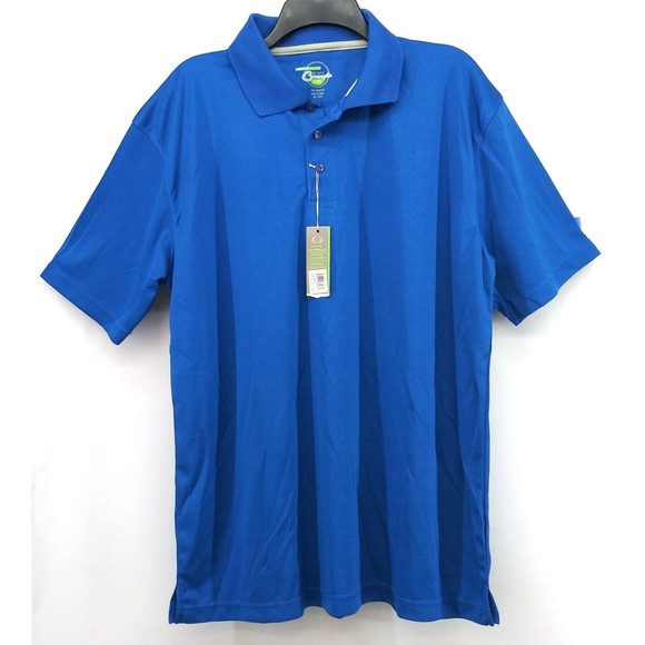 Grey Matter Concepts Polo Shirt Mens XL Blue Collared Short Sleeve Activewear - Picture 1 of 5